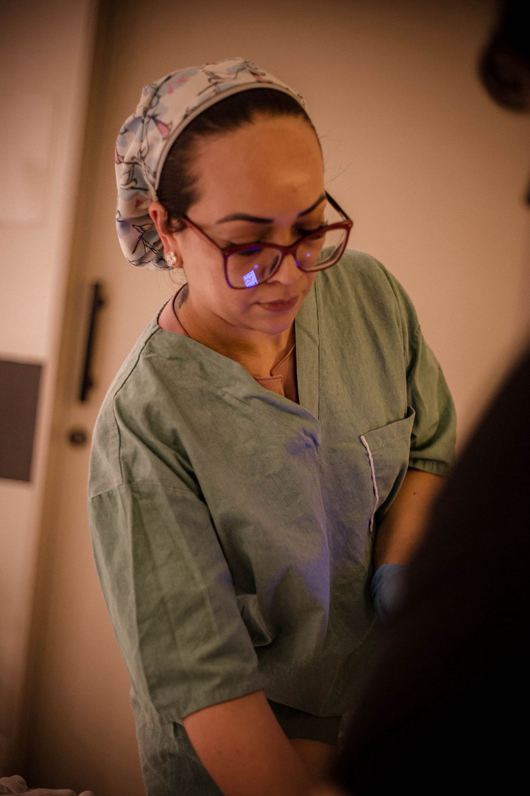 Foto da enfermeira obstetra Vanessa Soares